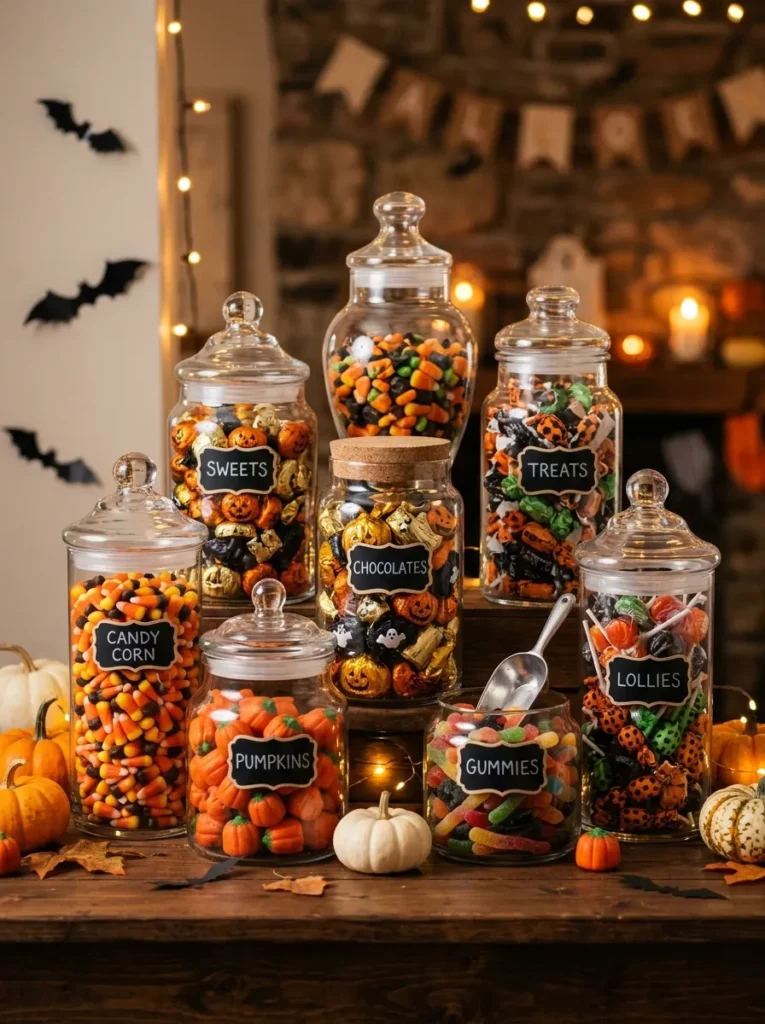 Candy Display Apothecary Jars