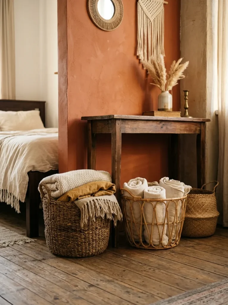 Decorative Basket Storage