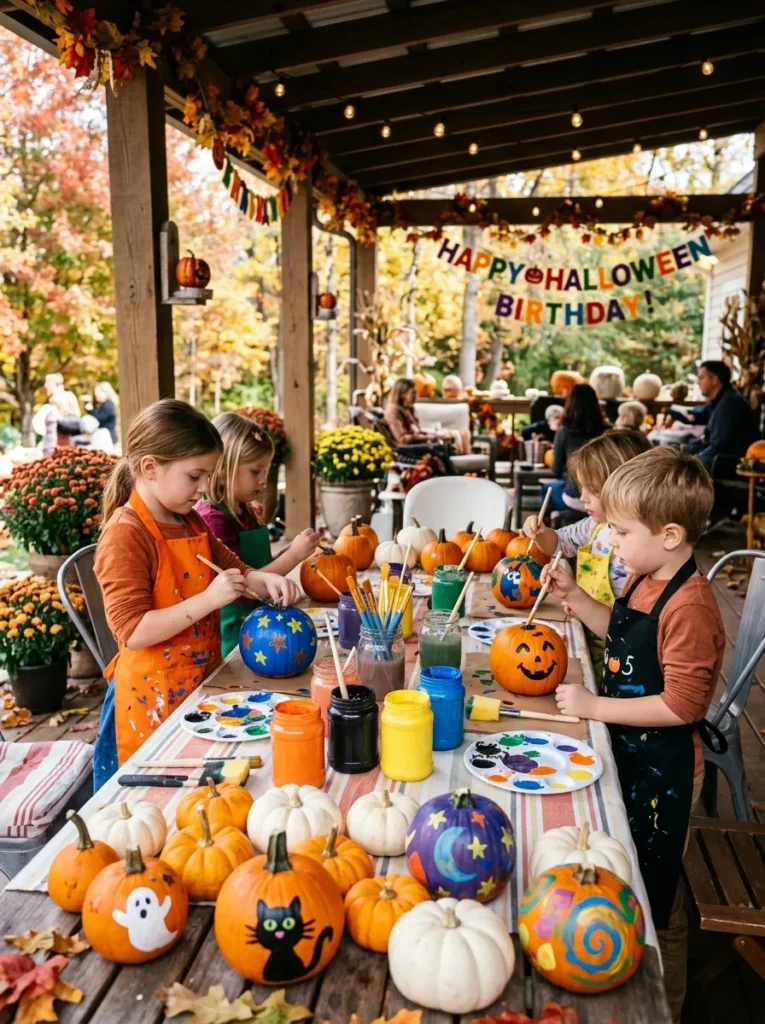 Enchanted Pumpkin Painting