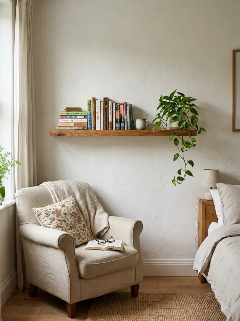 Floating Bookshelf Display