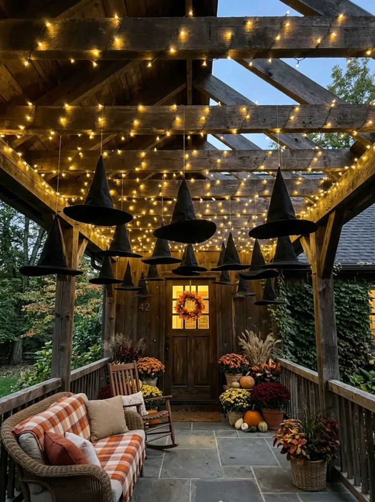Floating Witch Hat Porch