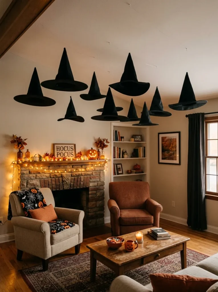 Floating Witch Hats
