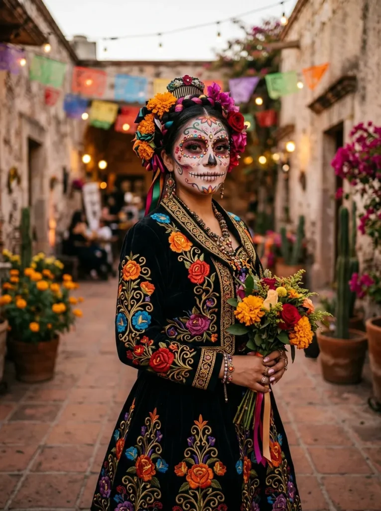 Floral Calavera Matador