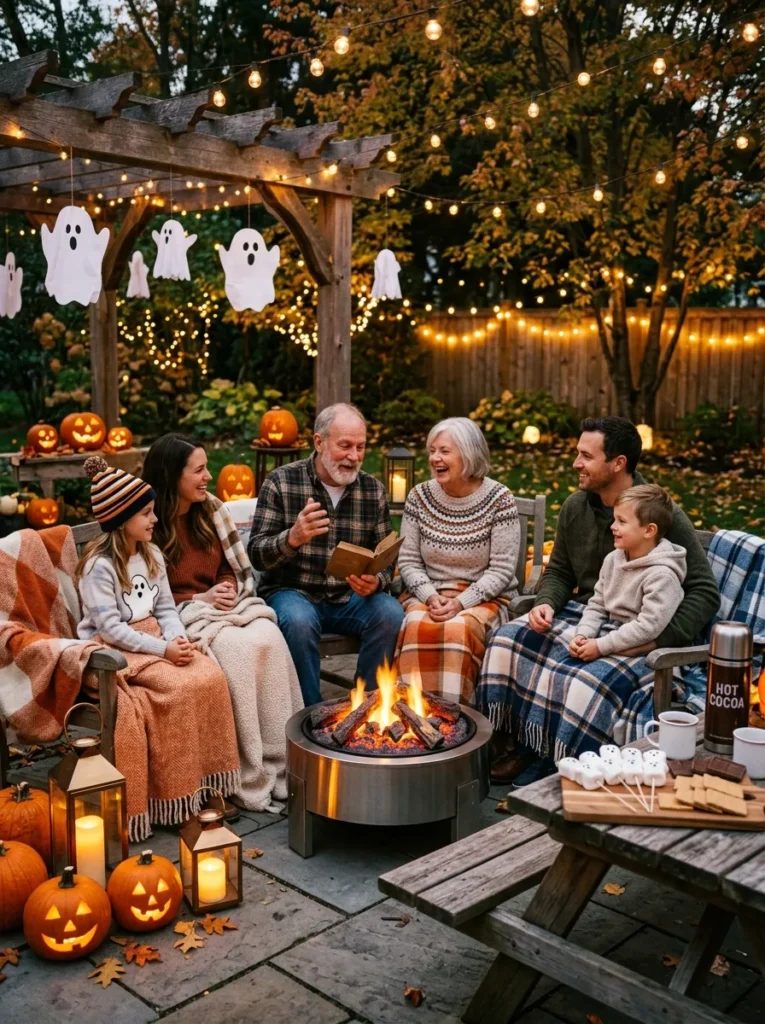Ghost Campfire Cookout