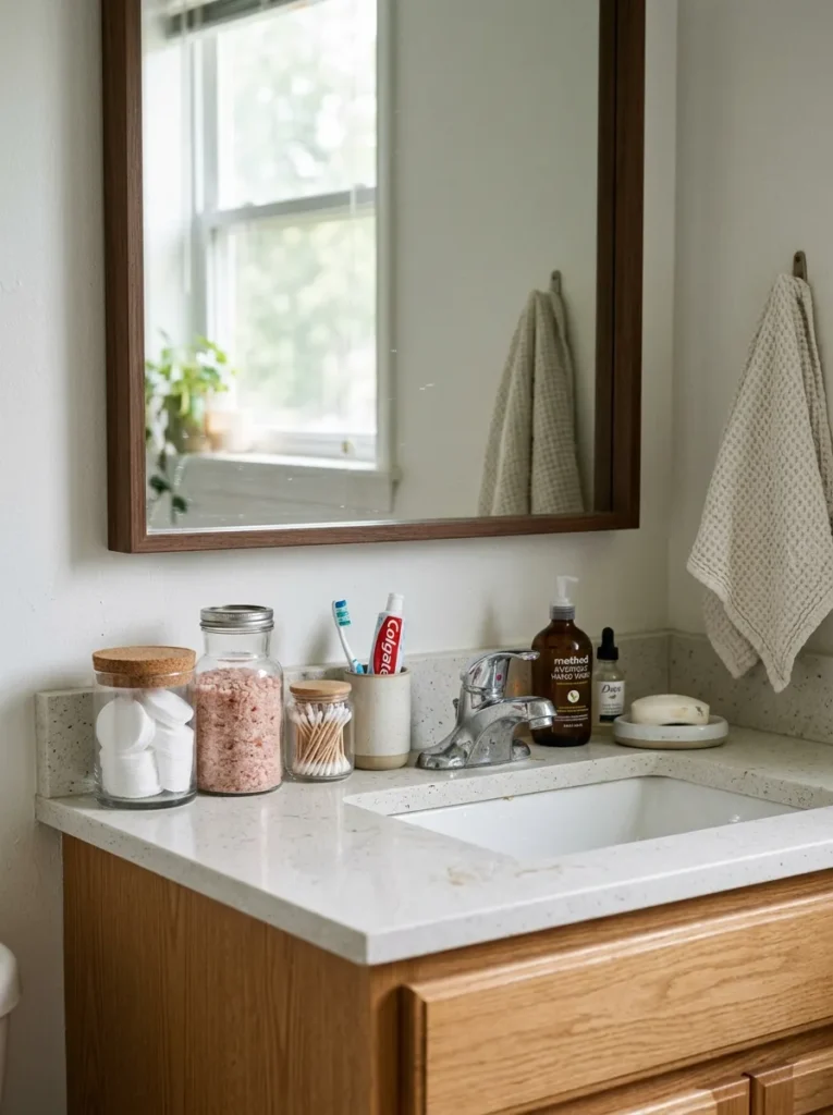 Glass Jar Toiletries