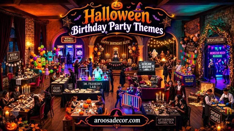 Halloween Birthday Party Themes