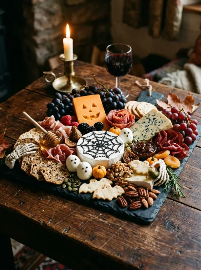 Haunted Charcuterie Board