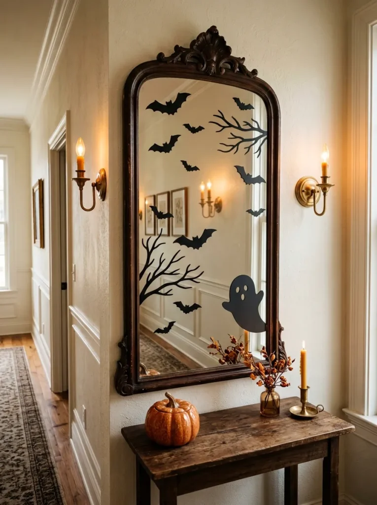 Haunted Mirror Silhouette Clings