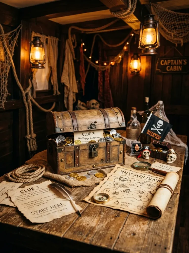 Haunted Pirate Treasure Hunt