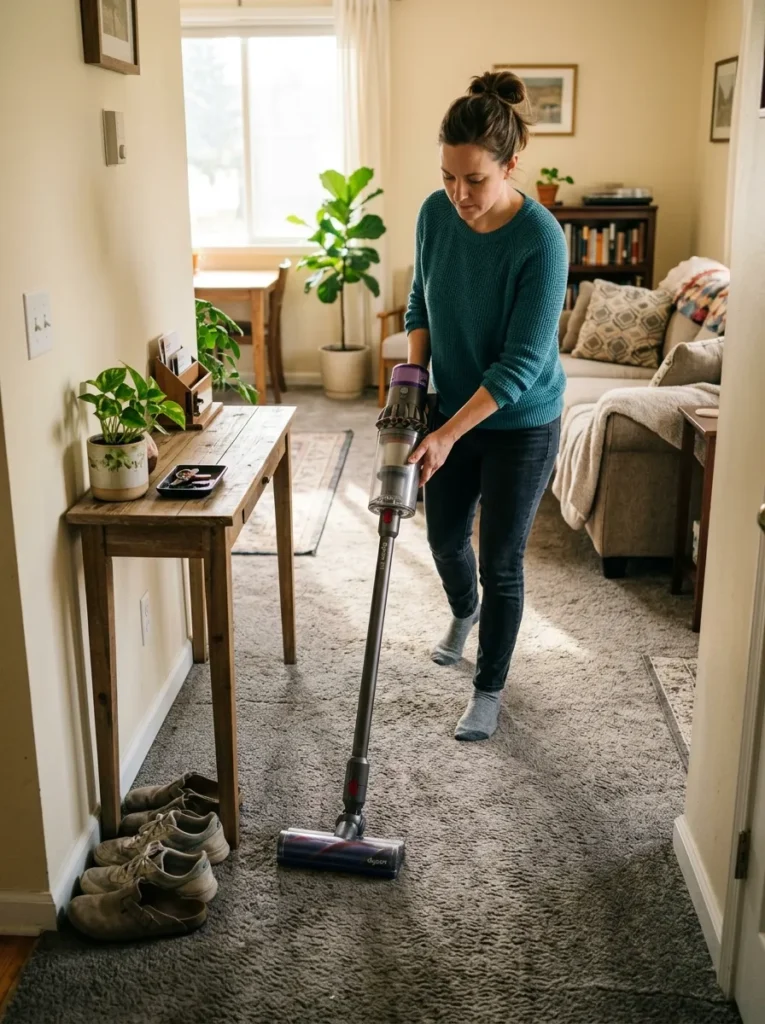 High Traffic Vacuum Routine