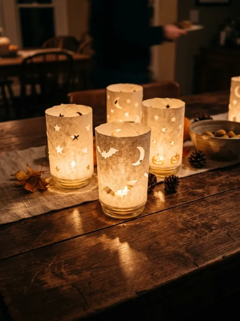 Luminescent Paper Luminary Wraps