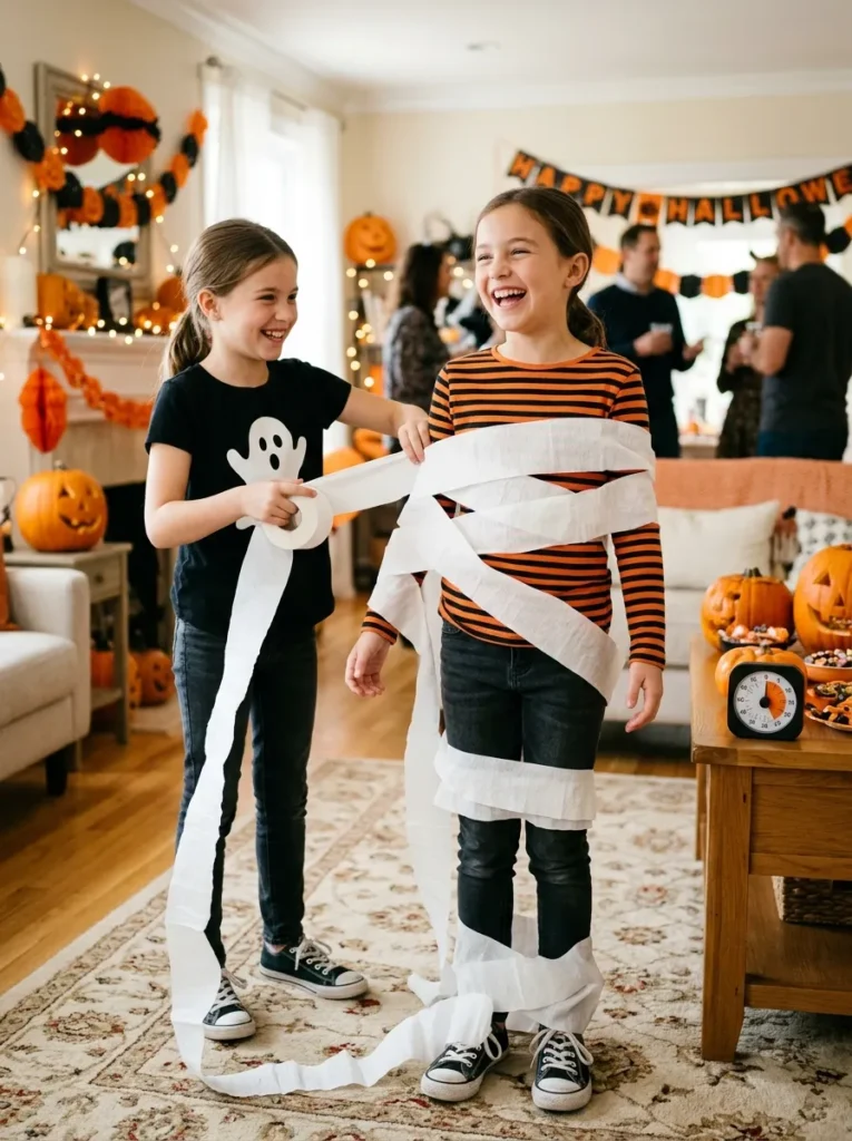 Mummy Wrap Challenge Time