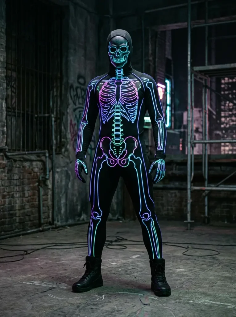 Neon Vertebrae Catsuit