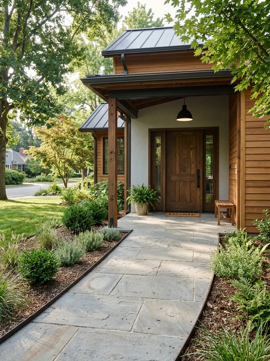 No Step Entry Design - how to plan a home build drhinteriorly decor inspiration and aesthetic design idea