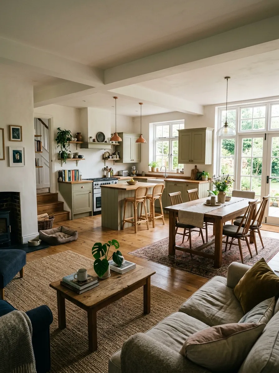 Open Floor Plan Layout - renovation tips decoradhouse decor inspiration and aesthetic design idea
