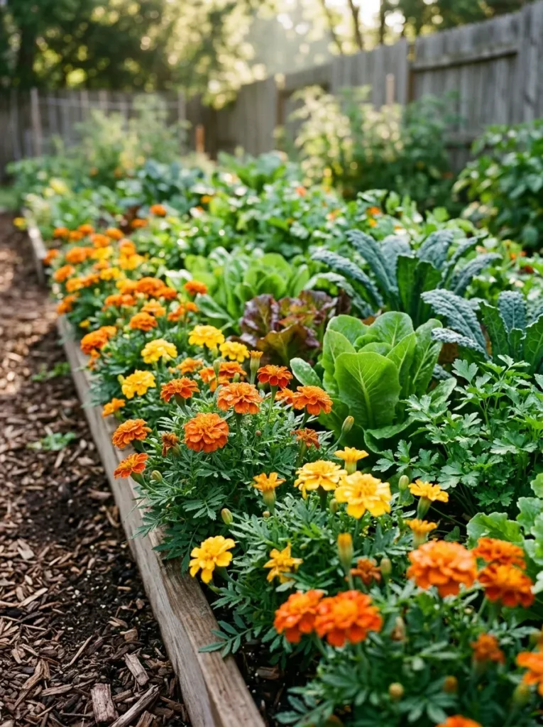 Pest Repelling Marigolds