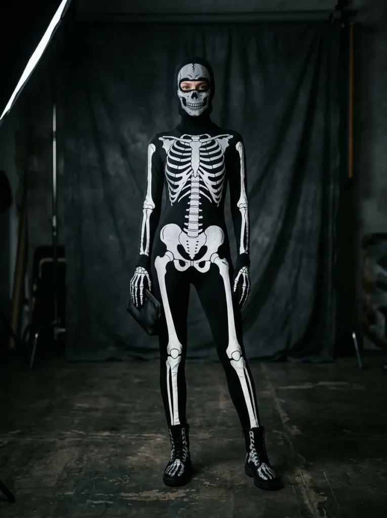 Reflective Bone Bodysuit