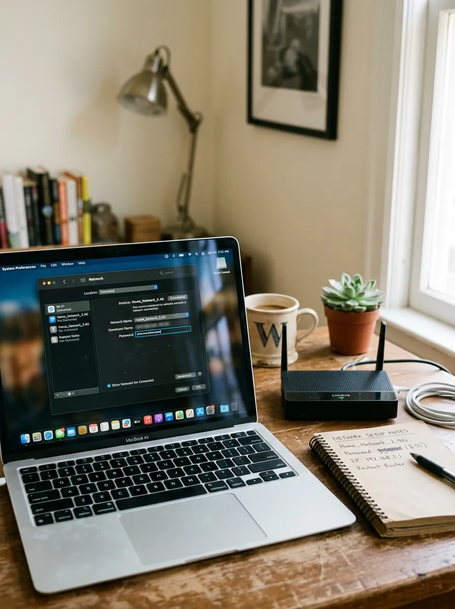Secured Network Password - how to set up my home decoradtech decor inspiration and aesthetic design idea