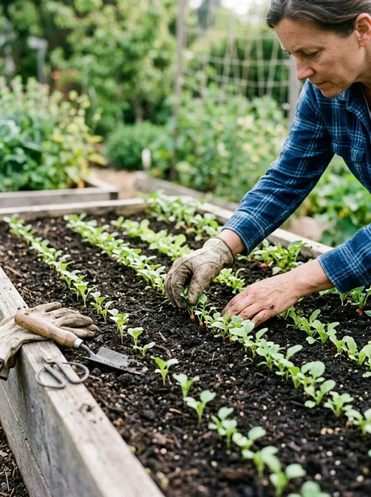 Seedling Thinning Routine