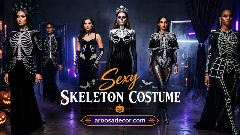 Sexy Skeleton Costume