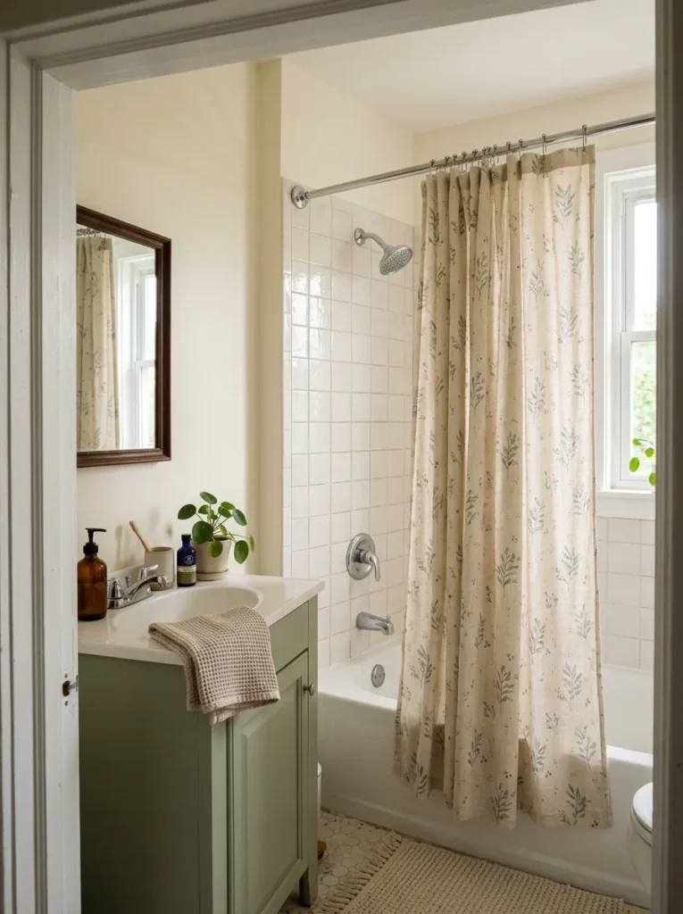 Shower Curtain Swap