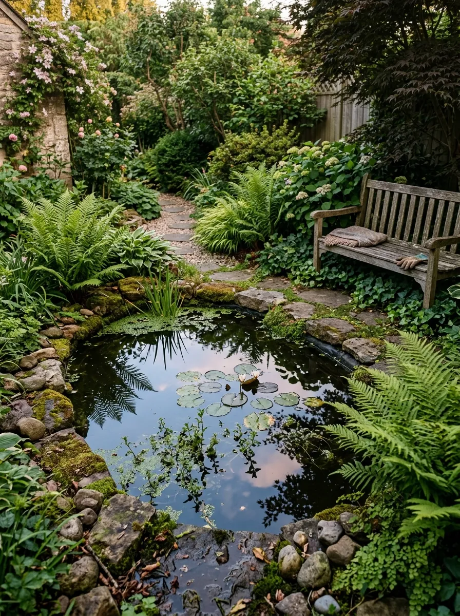 Small pond corner - robert mygardenandpatio decor inspiration and aesthetic design idea