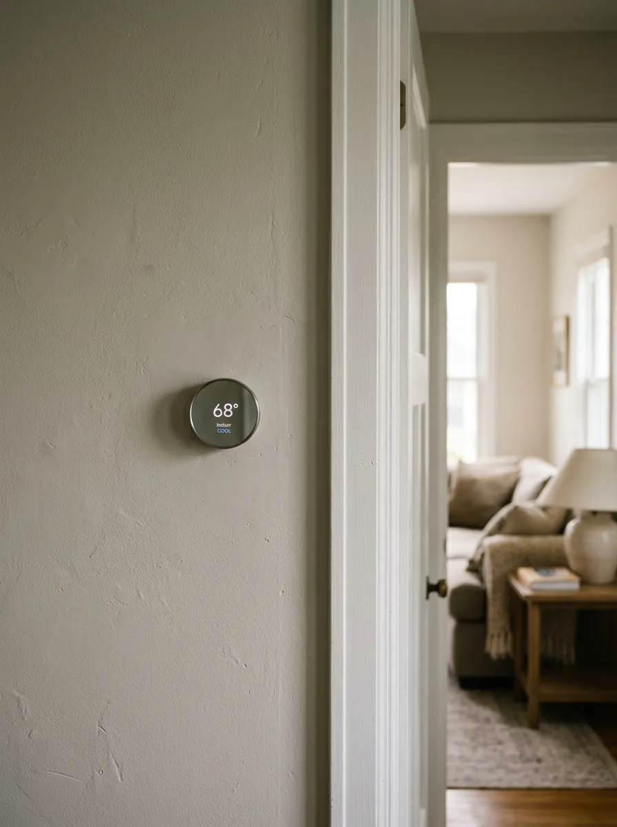Smart Temperature Control - interior home improvements mintpalment decor inspiration and aesthetic design idea