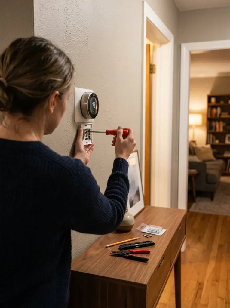 Smart Thermostat Install