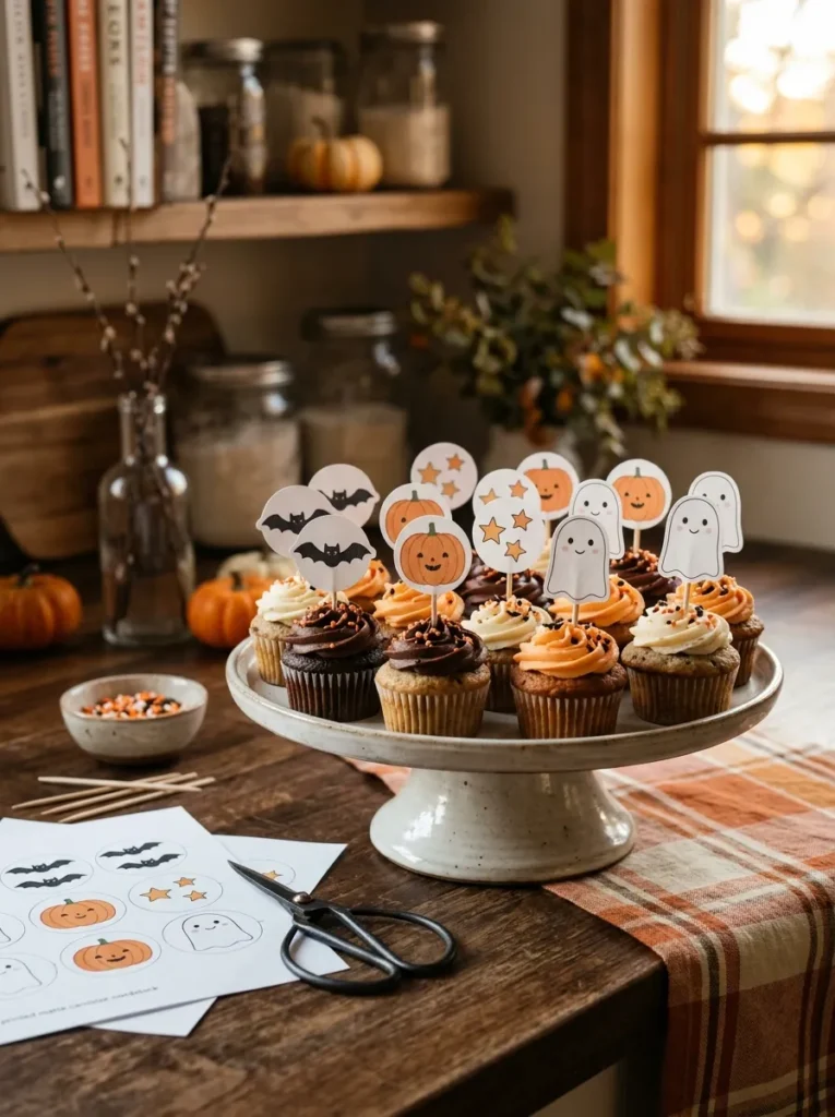 Spooky Cupcake Topper Picks