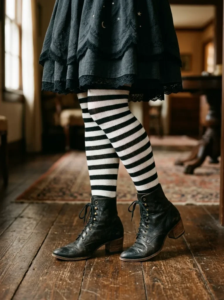 Striped Tights Pairing