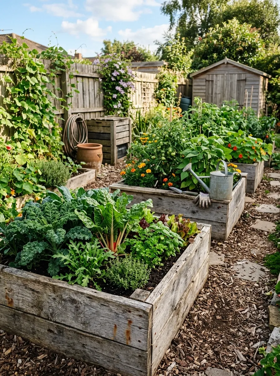 Upcycled planter boxes - robert mygardenandpatio decor inspiration and aesthetic design idea