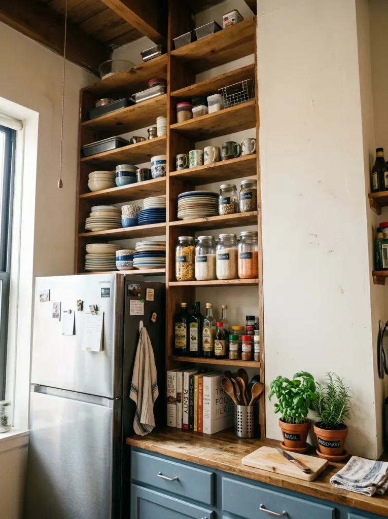 Vertical Kitchen Storage - Upgrade tip llbloghome