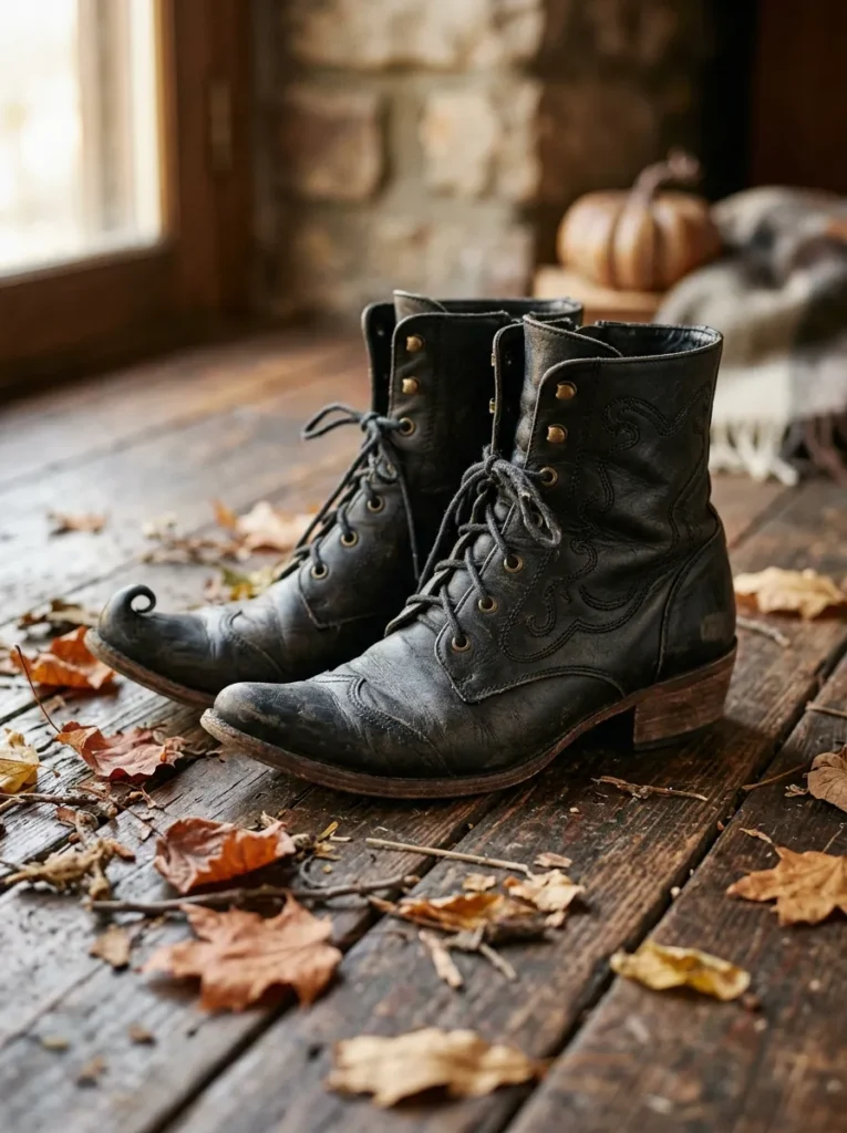 Vintage Pointed Boots