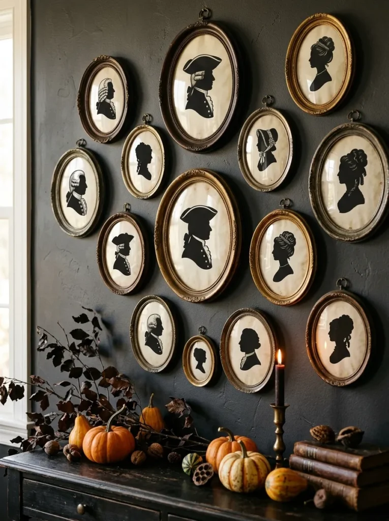 Vintage Silhouette Cameo Frames