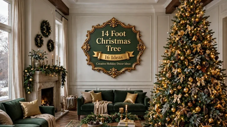 14 Foot Christmas Tree: 16 Creative Holiday Decor Ideas