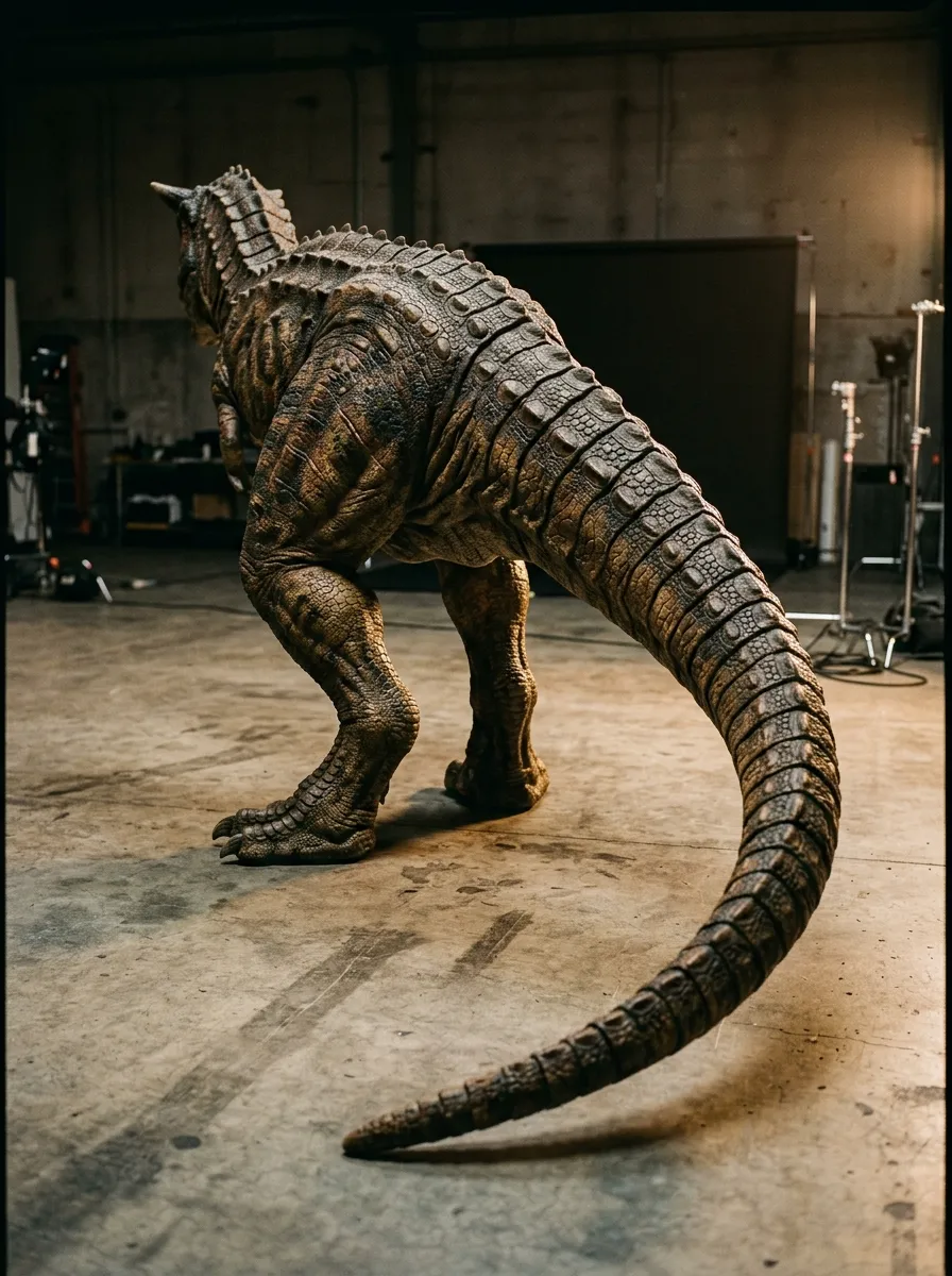 Articulated Swaying Tail - Real Life Dinosaur Costume