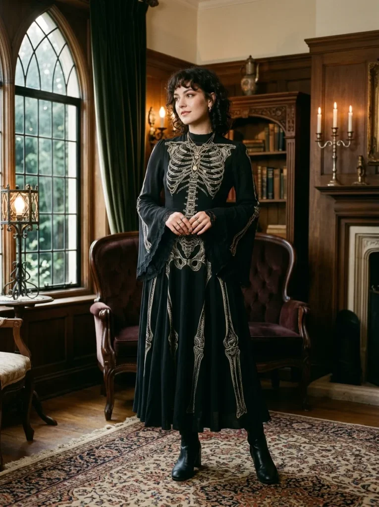Bell Sleeve Retro Styling