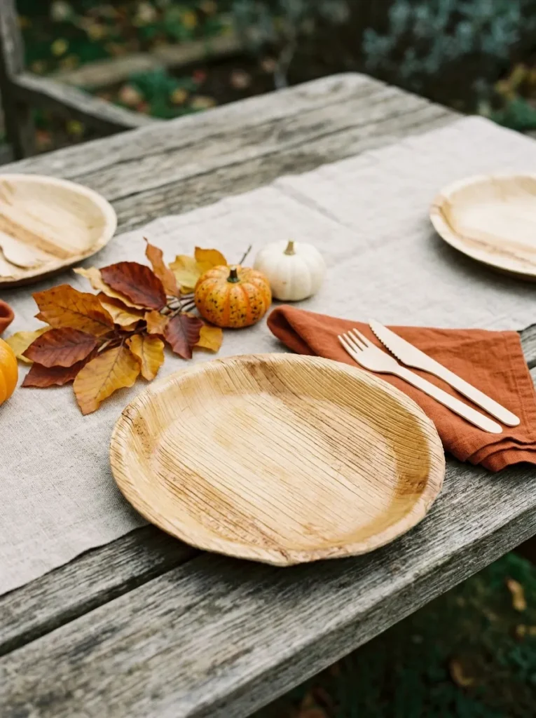 Biodegradable Palm Leaf Rustic Party Plates
