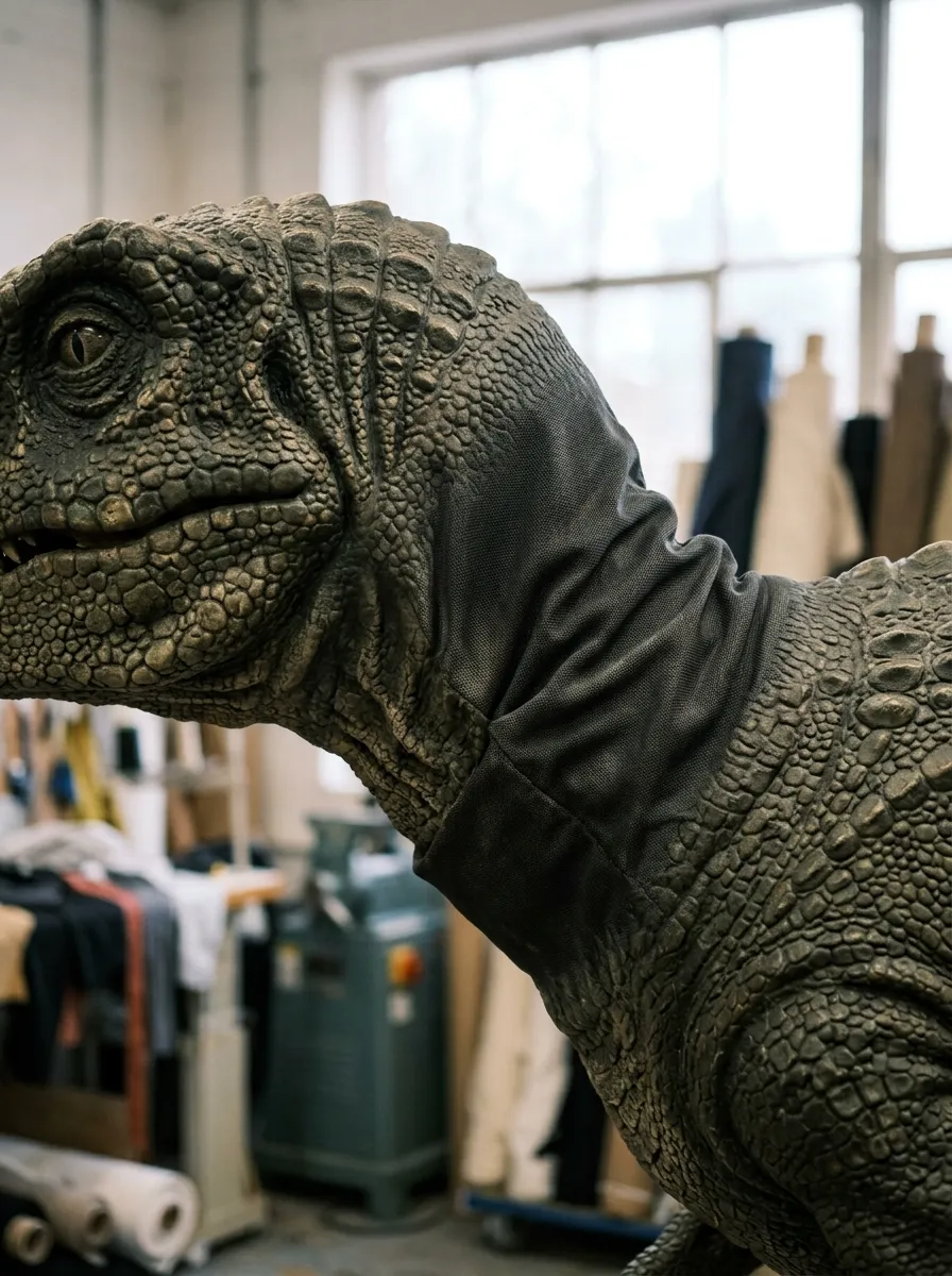 Breathable Neck Spandex Joint - Real Life Dinosaur Costume