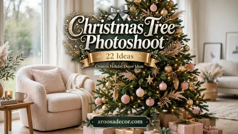 Christmas Tree Photoshoot: 22 Creative Holiday Decor Ideas