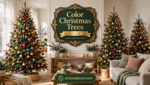 Color Christmas Trees: 22 Creative Holiday Decor Ideas