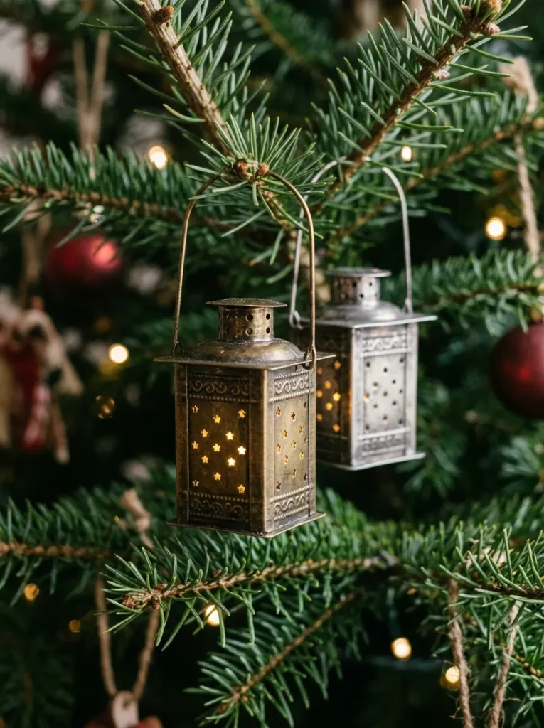 Embossed Tin Lantern Keepsakes
