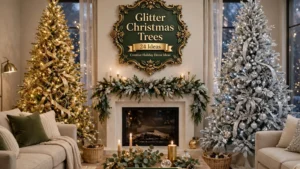 Glitter Christmas Trees: 24 Creative Holiday Decor Ideas