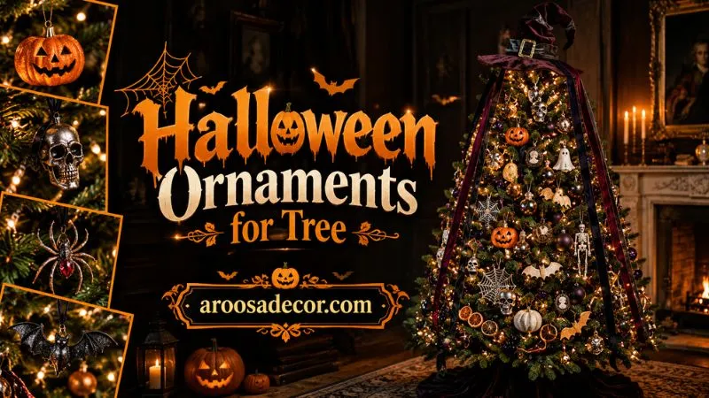 Halloween Ornaments for Tree: 21 Creative Bauble Ideas - Creative tree decorating concepts and festive holiday baubles