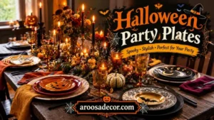 Halloween Party Plates: 17 Stylish Table Setting Ideas