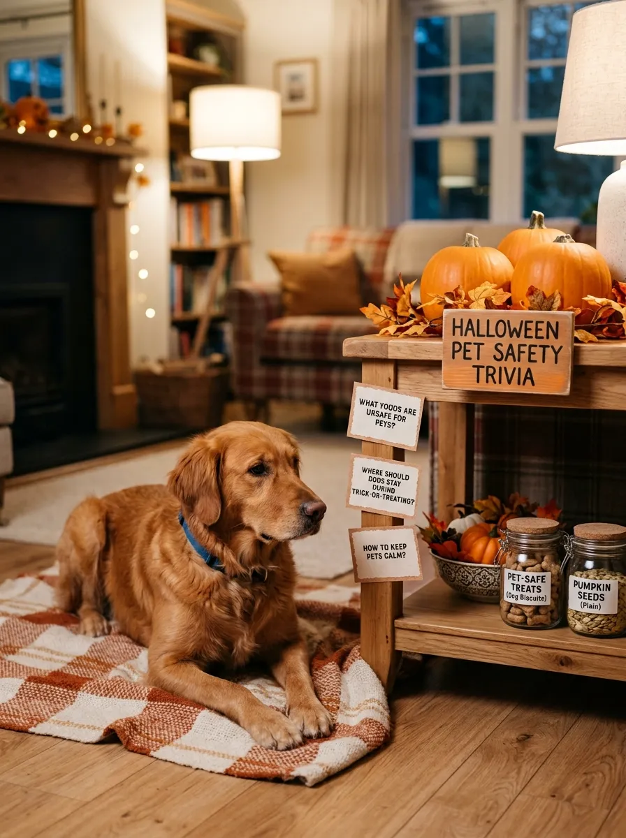 Halloween Pet Safety Trivia - Halloween Quiz Questions and Answers