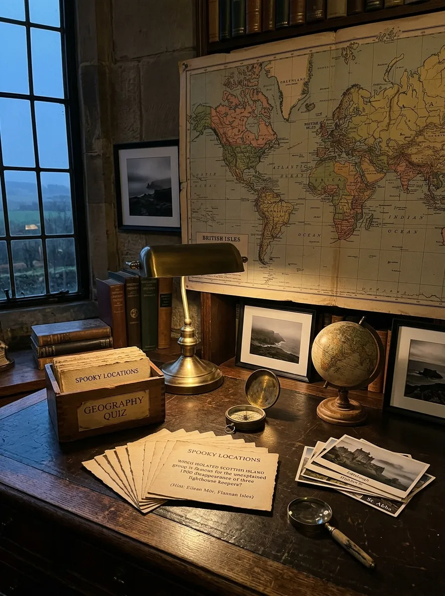 Haunted Geography Challenge - Halloween Quiz Questions and Answers
