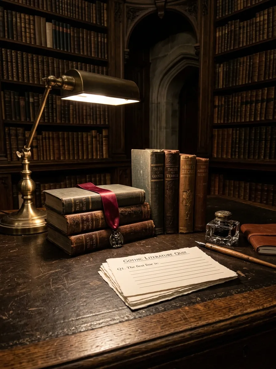 Horror Literature First Lines - Halloween Quiz Questions and Answers