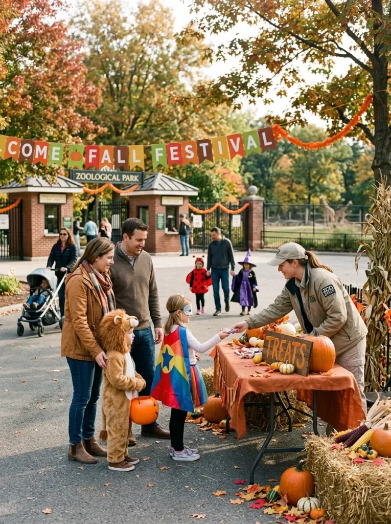 Local Zoo Boo Daytime Trick-or-Treating - halloween events near me for kids (Daytime costumed family trick-or-treat walk along zoo paths)
