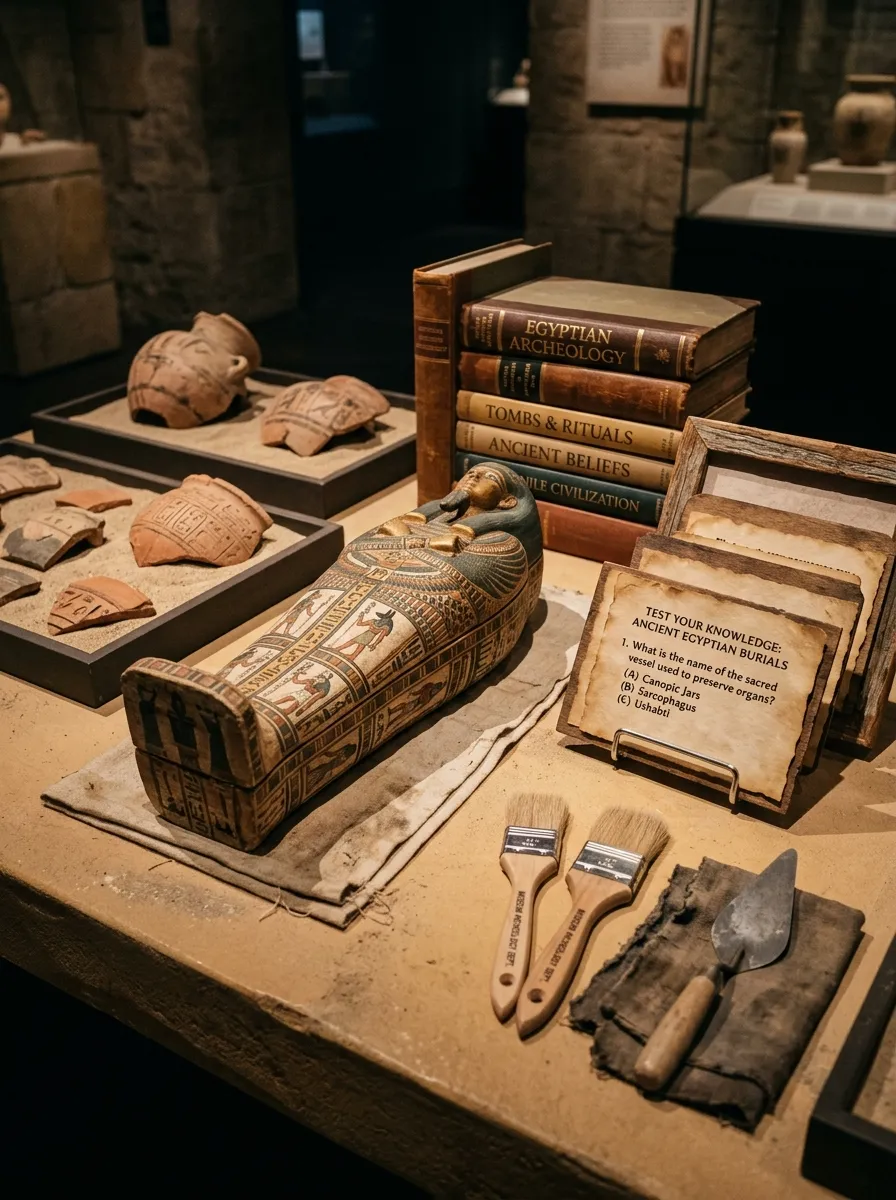 Mummy Science and Archaeology - Halloween Quiz Questions and Answers